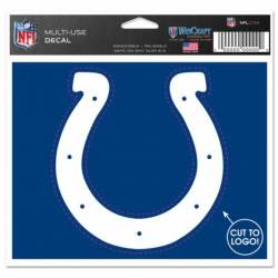 Indianapolis Colts - 4.5x5.75 Die Cut Ultra Decal