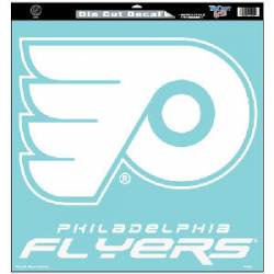 Philadelphia Flyers - 18x18 White Die Cut Decal