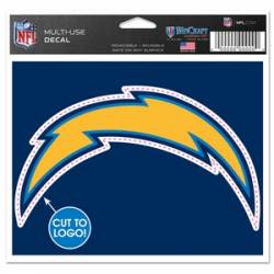 San Diego Chargers - 4.5x5.75 Die Cut Ultra Decal