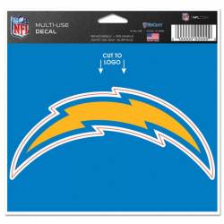 Los Angeles Chargers 2020 Logo - 4.5x5.75 Die Cut Ultra Decal