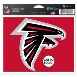 Atlanta Falcons - 4.5x5.75 Die Cut Ultra Decal