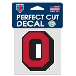 Ohio State University Buckeyes O Logo - 4x4 Die Cut Decal
