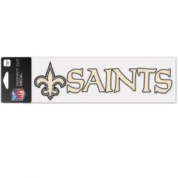 New Orleans Saints - 3x10 Die Cut Decal