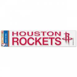 Houston Rockets - 4x16 Die Cut Decal
