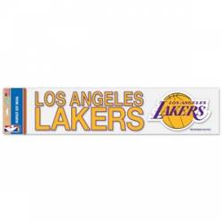 Los Angeles Lakers - 4x16 Die Cut Decal