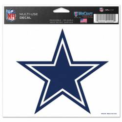 Dallas Cowboys Logo - 5x6 Ultra Decal
