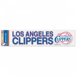 Los Angeles Clippers - 4x16 Die Cut Decal