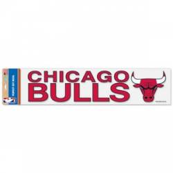 Chicago Bulls - 4x16 Die Cut Decal
