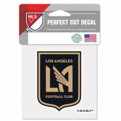 Los Angeles FC Football Club - 4x4 Die Cut Decal