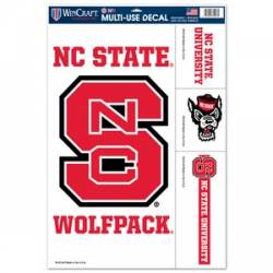 North Carolina State Wolfpack - Set of 4 Ultra Decals