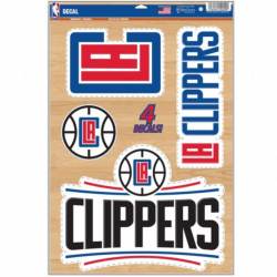 Los Angeles Clippers - Set of 4 Ultra Decals