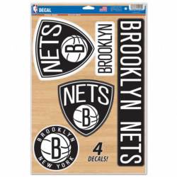 Brooklyn Nets - Set of 4 Ultra Decals