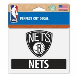 Brooklyn Nets - 4x5 Die Cut Decal