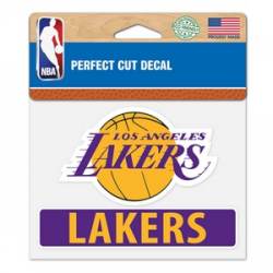 Los Angeles Lakers - 4x5 Die Cut Decal