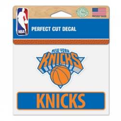 New York Knicks - 4x5 Die Cut Decal
