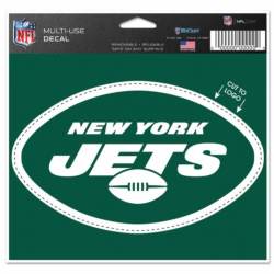 New York Jets - 4.5x5.75 Die Cut Ultra Decal