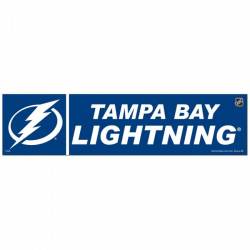 Tampa Bay Lightning - 3x12 Bumper Sticker Strip