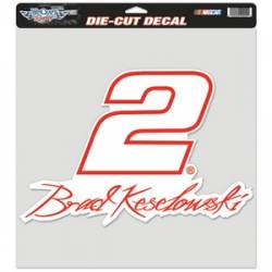 Brad Keselowski #2 - 12x12 Die Cut Decal
