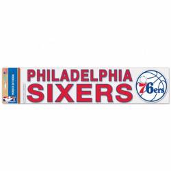 Philadelphia 76ers - 4x17 Die Cut Decal
