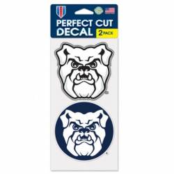 Butler University Bulldogs - Set of Two 4x4 Die Cut Decals