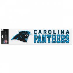 Carolina Panthers - 4x16 Die Cut Decal