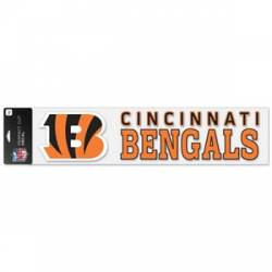 Cincinnati Bengals - 4x16 Die Cut Decal