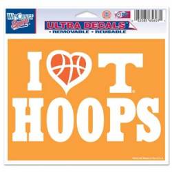 I Love University Of Tennessee Volunteers Hoops - 5x6 Ultra Decal