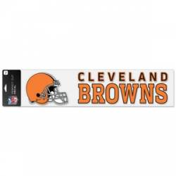 Cleveland Browns - 4x16 Die Cut Decal