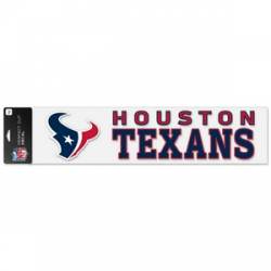 Houston Texans - 4x16 Die Cut Decal