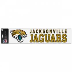 Jacksonville Jaguars - 4x16 Die Cut Decal