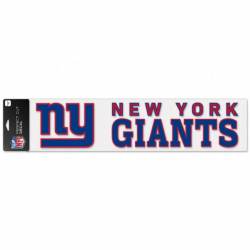 New York Giants - 4x17 Die Cut Decal
