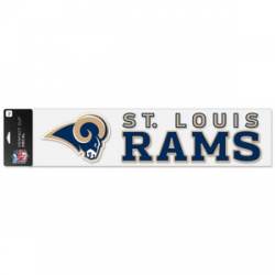 St. Louis Rams - 4x16 Die Cut Decal