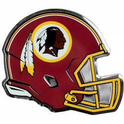 Washington Redskins Helmet - 3D Chrome Team Emblem