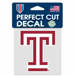 Temple University Owls - 4x4 Die Cut Decal