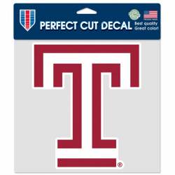 Temple University Owls - 8x8 Full Color Die Cut Decal