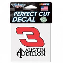 Austin Dillon #3 - 4x4 Die Cut Decal