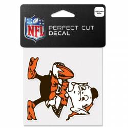 Cleveland Browns Retro Logo - 4x4 Die Cut Decal