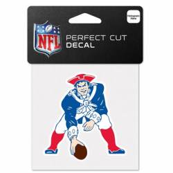 New England Patriots Retro - 4x4 Die Cut Decal