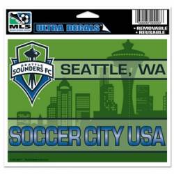 Seattle Sounders Soccer City USA - 5x6 Ultra Decal