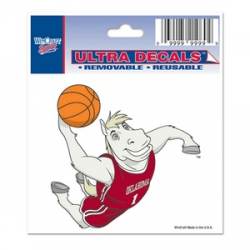 University Of Oklahoma Sooners Junior Basketball - 3x4 Ultra Decal