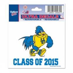 University Of Delaware Blue Hens Class Of 2015 - 3x4 Ultra Decal
