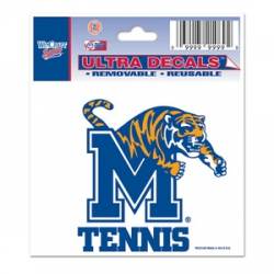 University Of Memphis Tigers Tennis - 3x4 Ultra Decal