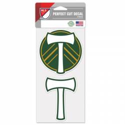 Portland Timbers - Set of Two 4x4 Die Cut Decals