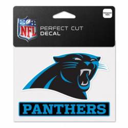 Carolina Panthers - 4x5 Die Cut Decal