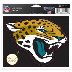 Jacksonville Jaguars Logo - 4.5x5.75 Die Cut Ultra Decal