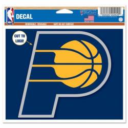 Indiana Pacers - 4.5x5.75 Die Cut Ultra Decal