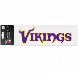 Minnesota Vikings - 3x10 Die Cut Decal