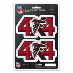 Atlanta Falcons 4x4 Off Road - Set of 2 Sticker Sheet
