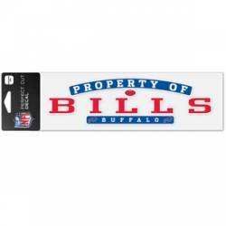 Buffalo Bills - 3x10 Die Cut Decal