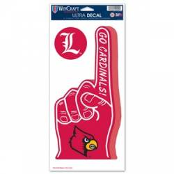 University Of Louisville Cardinals - Finger Ultra Decal 2 Pack
